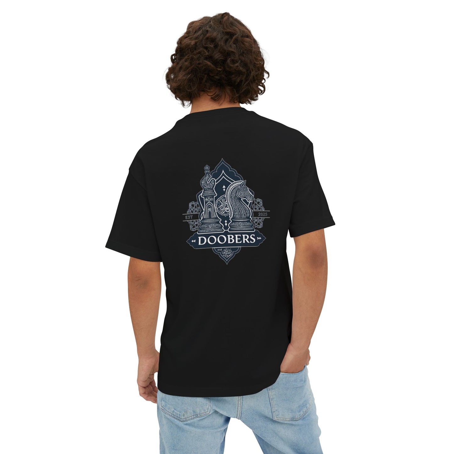 DOOBERS OVERSIZED TEE - BLACK